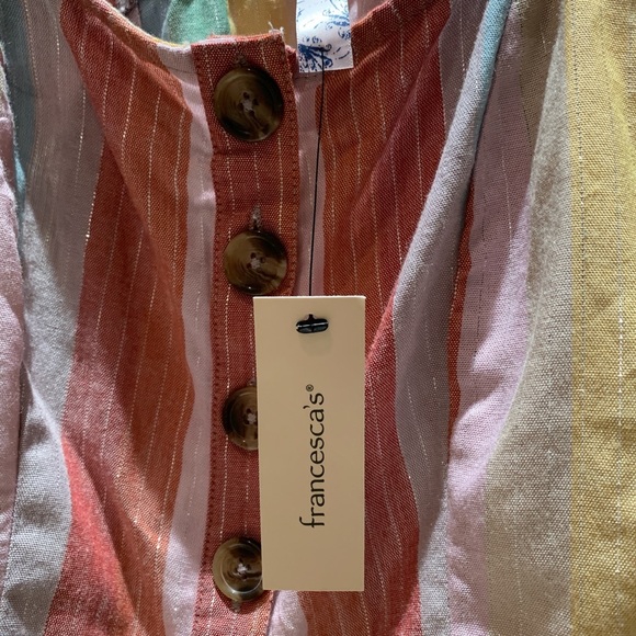 Francesca’s striped crop top - Picture 3 of 4